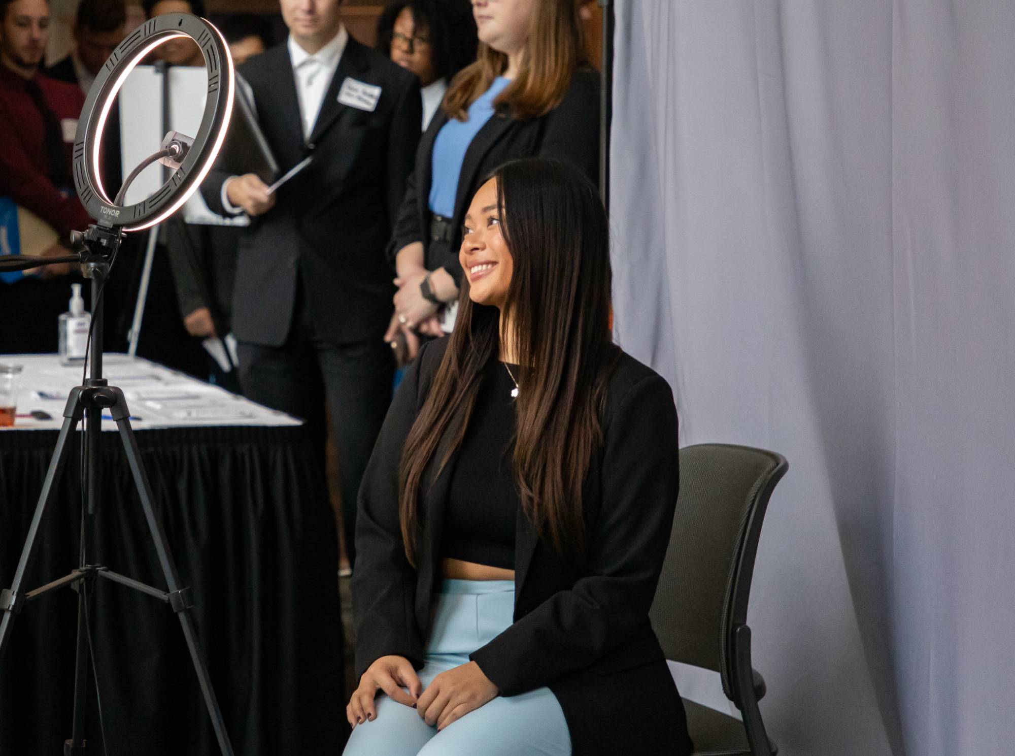 headshot hub selfie station